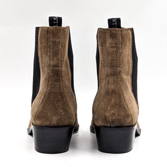 AllSaints Women Markus Dark Sand Chelsea Ankle Boots size 11US EUR41 - Picture 6 of 11